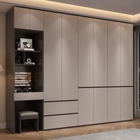 Porte en verre intégrée de style grain de bois contemporain, installation facile, finition haut de gamme, excellente finition de surface, pour salle à manger et hôpital