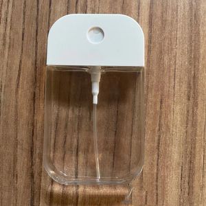 Botella de Spray Recargable de 50 ml, Desinfectante de Manos en Forma de Tarjeta de Crédito, Botella de Alcohol en Spray con Funda de Silicona - Product Image 6