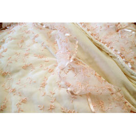 ถุงนอนผ้าทูลปักลาย 73 สีชมพู - Product Image 1