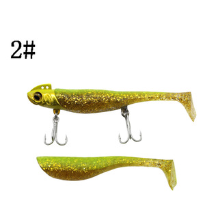 เหยื่อตะกั่วตกปลาขนาด11.5ซม./36ก. หัวตะกั่วพร้อมตัวทีหางนุ่มสำหรับตกปลาหางยาว - Product Image 5