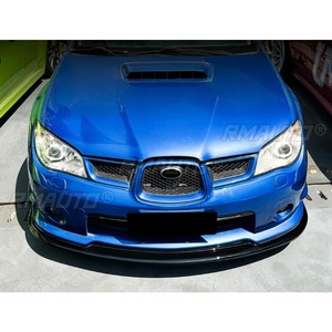 สำหรับ Subaru Impreza WRX STI ปี 2006-2007 ชุดแต่งกันชนหน้า ลิปสปลิตเตอร์ ดิฟฟิวเซอร์ ชุดแต่งตัวถังรถยนต์ ฝาครอบป้องกันกันชน อุปกรณ์เสริม - Product Image 5