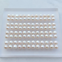 Perle bouton 3mm Zhuji, perle plate en vrac, perle décorative, petite perle d'eau douce pour la fabrication de bijoux, boucles d'oreilles et bagues