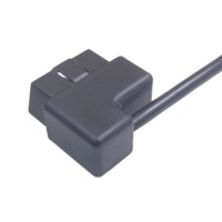 90 Degree Right Angle USB 2.0 Mini B Male to OBD2 Extension Cable for Code Reader