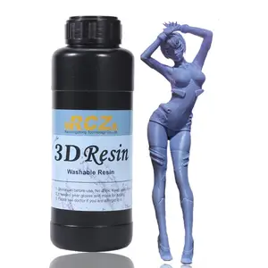 RENCONGZHIONG Liquid Photopolymer Resin Water Washable 3D Resin 500g For SLA DLP LCD Printer