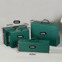Boîte cadeau pliable en carton rigide durable avec logo personnalisé pour les fêtes et le Nouvel An