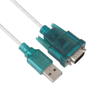 Cabo do fabricante vcom usb para serial db9, cabo macho rs232 série 9pin