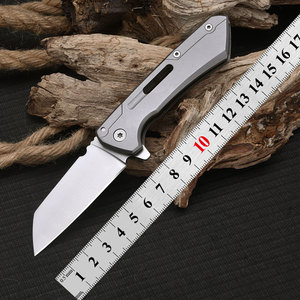 มีดพับเหล็กมีความแข็งสูงสำหรับ3CR13ดรอปชิปเครื่องมือการอยู่รอดในถิ่นทุรกันดารกลางแจ้งคมแบบพกพา - Product Image 3
