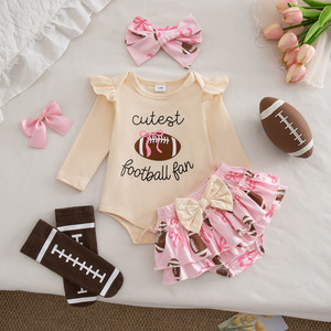 Set Estivo per Bambine per il Primo Compleanno: Abbigliamento Traspirante Antibatterico in Cotone + Gonna a Fiori + Set di Calzini con Elastico per Capelli - Product Image 2