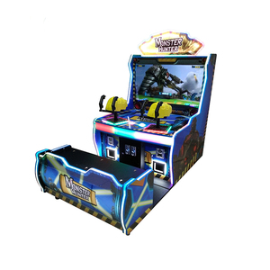 硬币操作游戏儿童机器模拟器枪射击视频兑换游戏机怪物猎人