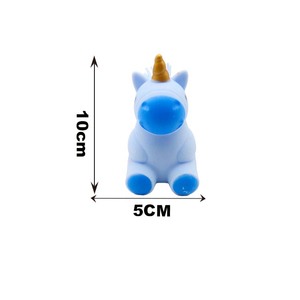 Balles anti-stress squishy pour enfants et adultes, balles anti-stress sensorielles de <span class=keywords><strong>licorne</strong></span> assise, jouets à presser, balle anti-stress extensible <span class=keywords><strong>Fidget</strong></span> - Product Image 4