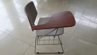 Meubles scolaires, bureau et chaise, table d'étudiant, siège en plastique avec grand tableau d'écriture