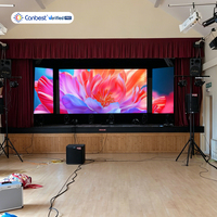 Layar Video Wall LED Canbest Rv Series P3.9 3.91Mm 6000X2000Mm 19.6X6.5Ft untuk Sewa Indoor Outdoor, Cocok untuk Acara di Inggris