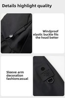 Veste Softshell Personnalisée avec Logo, Imperméable, Coupe-Vent, à Capuche, pour Hommes et Femmes, Idéale pour le Travail en Extérieur, les Voyages, la Pêche, la Course à Pied et l'Escalade