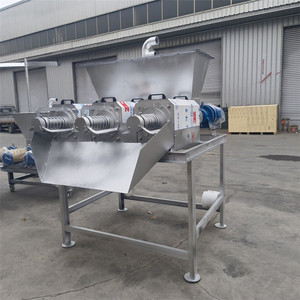 Prensa de tornillo automática para lodos a precio de fábrica, equipo de deshidratación, separador sólido-líquido para tratamiento de aguas residuales - Product Image 6