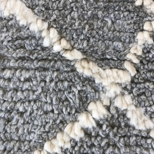 Alfombra India peluda marroquí, tapete anudado a mano, 100% Lana, para su hogar e interiores - Product Image 1