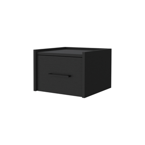 Elfrida Wall-Mounted Nightstand Single Drawer Spacious Top <b>Shelf</b> <b>Bedroom</b> Storage - Product Image 2