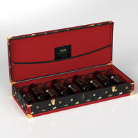 Valise à vin en cuir portable, panier cadeau, emballage créatif, boîtes à vin pour 2, 9 ou 6 bouteilles