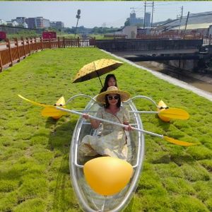 <span class=keywords><strong>Kayak</strong></span> de bote de remos transparente con asientos dobles transparentes más vendidos con accesorios profesionales - Product Image 2