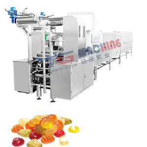 Snelle Productie Kokosmelk Fudge Snoep Machine Cola Jelly Candy Making Machine