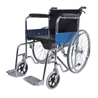 Fauteuil roulant pliable pas cher pour personnes handicapées 809 pour adultes