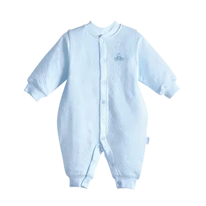 Baby jumpsuit baby crawling clothes onesie long sleeve clothes thick warm wholesale