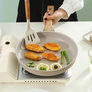Poêle à frire antiadhésive en pierre Maifan, 30 cm, ronde, compatible induction et gaz - Product Image 3