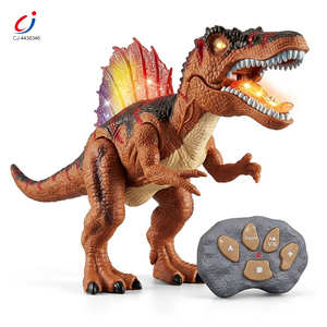 Chengji Dinosaures marchants : Modèle de simulation de Spinosaurus avec éclairage et fonction de marche, <span class=keywords><strong>Dinosaure</strong></span> <span class=keywords><strong>télécommandé</strong></span> abordable pour enfants - Product Image 1