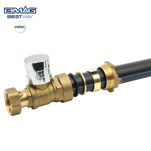 Ningbo Bmag OEM Tùy Chỉnh 1/2 "-2" Khóa Van Brass Từ Khóa Van Nước Có Thể Khóa Van Với <span class=keywords><strong>Key</strong></span> - Product Image 4