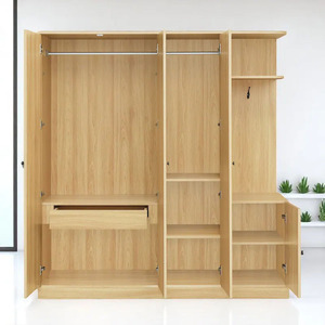 <span class=keywords><strong>Armadio</strong></span> in Legno a Tre Ante con Specchio Personalizzato per Ragazze, Guardaroba Doppio per Vestiti - Product Image 1