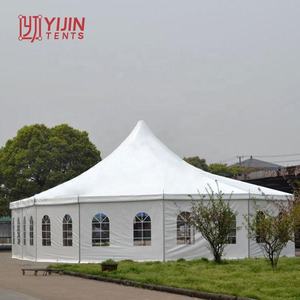 Carpa Hexagonal de PVC de 8m para Fiestas y Bodas, sin Poste Central, Estructura Hexagonal para Eventos al Aire Libre - Product Image 4