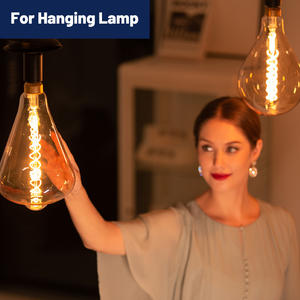 Vintage decorativo Chic ST164 oro LED bombilla suministro de fábrica E27 4W 2200K ámbar residencial sala de estar araña - Product Image 6