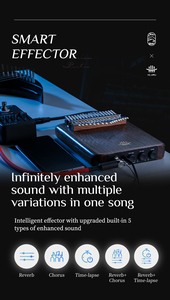 17 teclas EQ Kalimba Kimi Kalimba <span class=keywords><strong>Cega</strong></span> kalimbaProfessional Electric Kalimba Finger Piano - Product Image 2