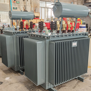 Transformateur immergé dans l'huile S11-M 160 kVA 10/0,4 kV à trois phases, à noyau en aluminium, haute efficacité, équipement de distribution d'énergie économe en énergie - Product Image 3