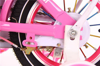 Vélo pour enfants à une vitesse en acier de 12/14/16 pouces pour garçons et filles, production d'équipe professionnelle