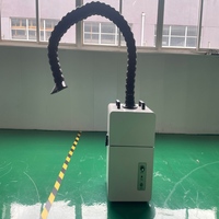 Extracteur de fumées laser Topmark pour filtrer les fumées et la poussière générées lors du marquage laser UV TMK-S21E