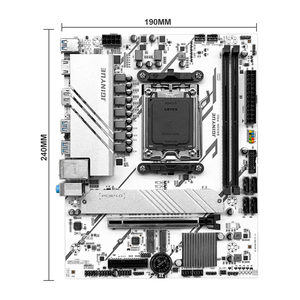 M.2 NVME B650M PRO <span class=keywords><strong>AMD</strong></span> AM5 <span class=keywords><strong>Motherboard</strong></span> Gaming <span class=keywords><strong>DDR5</strong></span> 4800 6000 + MHz 32GB RAM 64GB kapasitas maks SATA MATX ATX Form Factor baru - Product Image 4