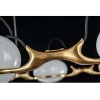 Design haut de gamme Alibaba Chine Lustre globe en verre en laiton Offre Spéciale
