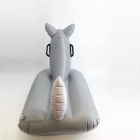 Bouée gonflable Husky pour piscine, forme chien, pour adultes et enfants, plage, fête de piscine, été