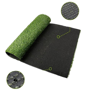 Estera de césped artificial para exteriores de 3x5 pies, favorita de <span class=keywords><strong>la</strong></span> mascota para césped, campo de fútbol, Hockey, <span class=keywords><strong>cancha</strong></span> de tenis, alfombrilla para puerta, decoraciones - Product Image 2