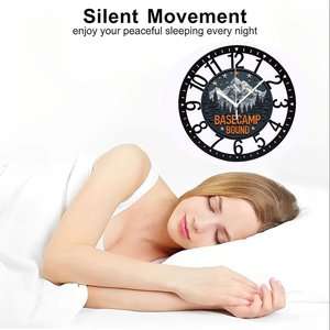 Reloj redondo de hierro de 25 cm diseñado como un letrero de restaurante con la inscripción "<span class=keywords><strong>Abierto</strong></span> <span class=keywords><strong>las</strong></span> <span class=keywords><strong>24</strong></span> <span class=keywords><strong>horas</strong></span>" - Product Image 6
