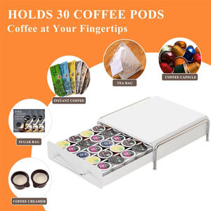 <span class=keywords><strong>Support</strong></span> pour capsules <span class=keywords><strong>Nespresso</strong></span> <span class=keywords><strong>Vertuo</strong></span> avec plateau coulissant, organisateur de capsules de café, distributeur, <span class=keywords><strong>support</strong></span> pour cafetière - Product Image 3