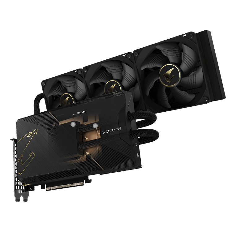GIGABYTE RTX 3090 Ti AORUS XTREME WATERFORCE - 24GB GDDR6X