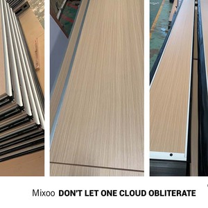 Acoustique de bureau en bois de haute qualité, Partition murale pliable et <span class=keywords><strong>amovible</strong></span>, anti-bruit - Product Image 4