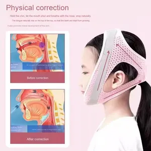 Dispositivo Anti-apertura correttore viso per adulti bambini cotone per la respirazione della bocca sonno artefatto a bocca chiusa per assistenza sanitaria adenoide - Product Image 2