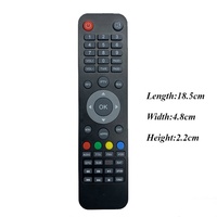 Receptor de caja de configuración de control remoto AZAMERICA de 48 teclas de alta calidad AZBOX STB S1001