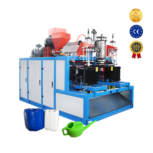 Machine de soufflage semi-automatique pour bidons d'huile moteur, conteneurs chimiques et bouteilles de <span class=keywords><strong>lessive</strong></span> en PS, PET, PVC, HDPE, PE - <span class=keywords><strong>Prix</strong></span> - Product Image 1