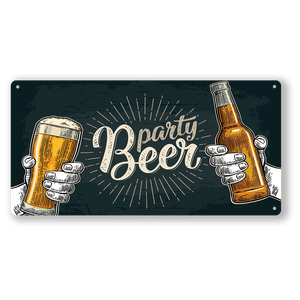 لافتات معدنية للمقاهي والحانات |   لوحات معدنية مطبوعة بالأشعة فوق البنفسجية - تصميم أوروبي بسماكة 0.3 مم، تصميم فريد، بيع بالجملة من المصنع - Product Image 4