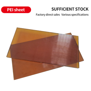 Lámina de PEI Ámbar Resistente a Altas Temperaturas, Espesor de Corte Cero de 6-50 mm, Barra de PEI, Placa de Polieterimida Plástica - Product Image 3