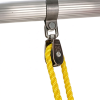 Échelle télescopique double isolée de 6 m (20 pi) avec système anti-chute et corde de sécurité jaune, certifiée EN 131, pour les professionnels du secteur électrique et des services publics – 13 ans d'expérience