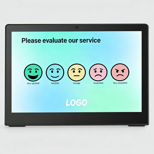 Sistema de Retroalimentación para Clientes SmileyRate, Dispositivo de Valoración con Software, 10.1 Pulgadas, ¿Cómo Fue Nuestro Servicio? - Product Image 4